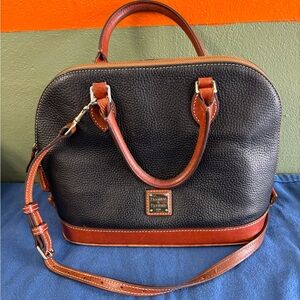 Dooney & Bourke Pebble Grain Zip Zip Satchel